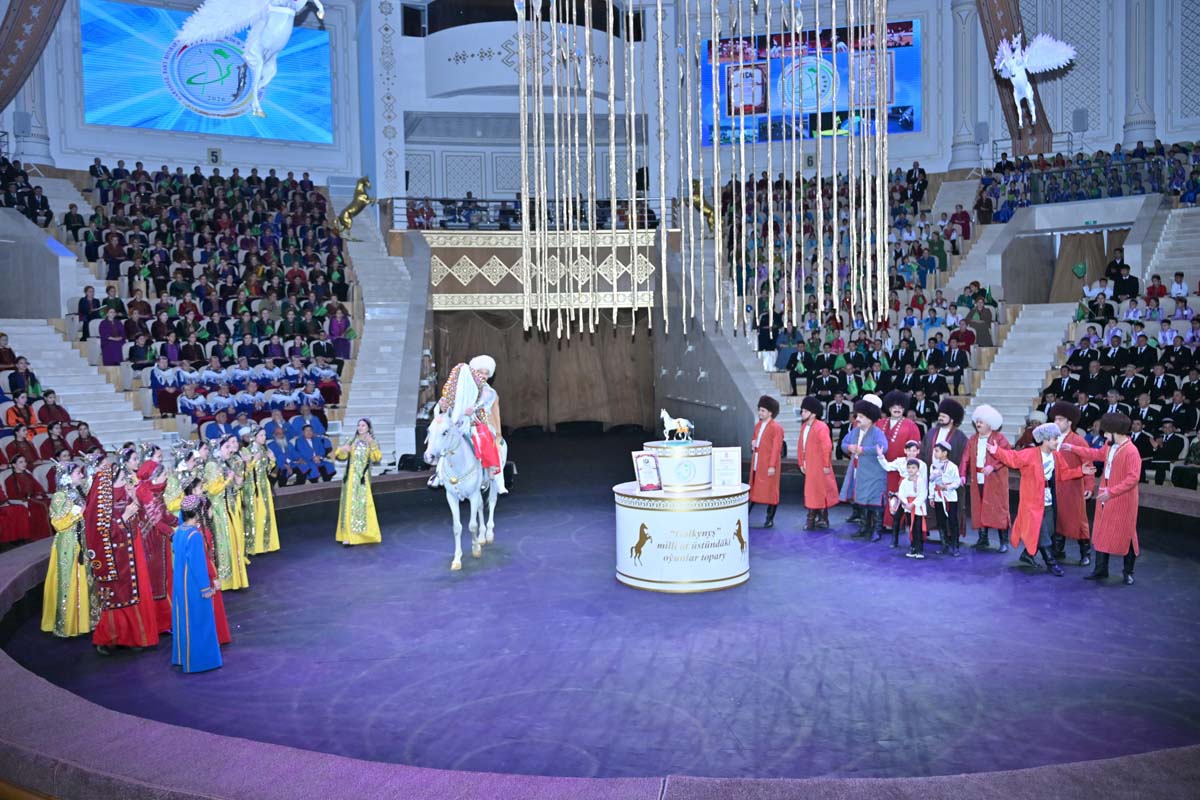 The fame of Akhal-teke horses grows in the world